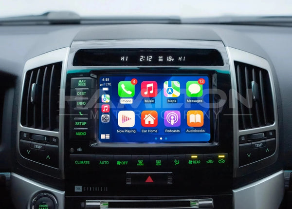 2008-2015 Toyota Land Cruiser Apple Carplay Conversion Kit