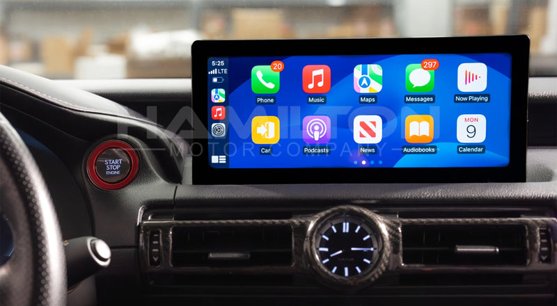 Lexus IS Apple CarPlay 