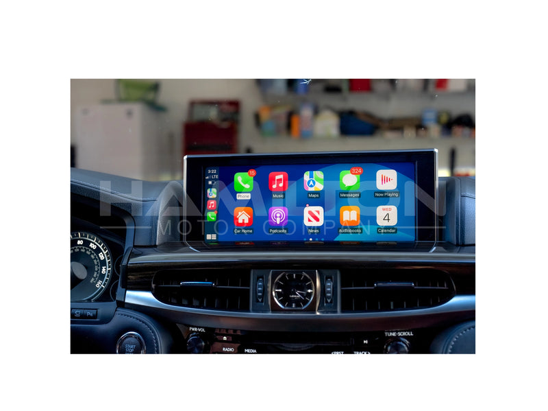 Lexus LX570 Apple CarPlay Upgrade Screen inside Vehicle 