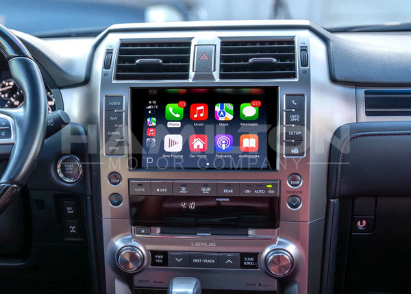 2014-2021 Lexus GX Apple CarPLAy upgrade inside vehicle 