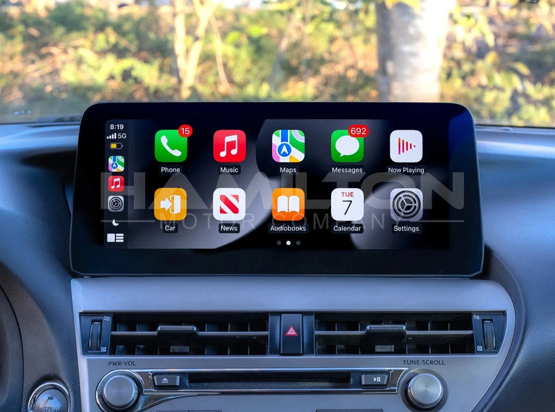 2009-2015 Lexus RX Apple CarPlay Inside Vehicle