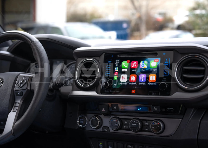 2014-2019 Toyota Tacoma Apple CarPlay Upgrade module inside vehicle